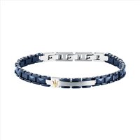 Bracciale Maserati Uomo Ceramic in Acciaio JM426ATZ96